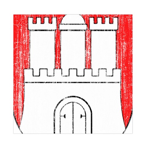 Coat Of Arms Of Hamburg Duvet Cover (Full/ Double Size) from ArtsNow.com Front
