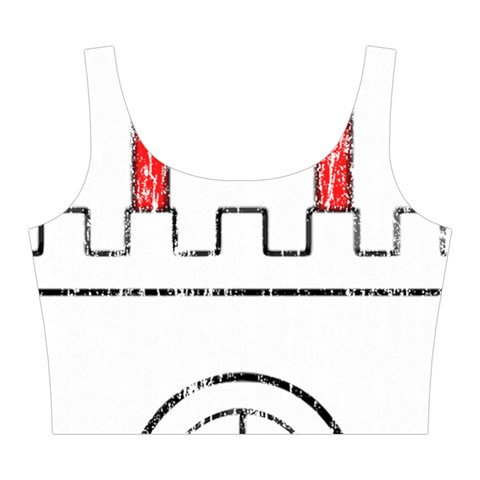 Coat Of Arms Of Hamburg Midi Sleeveless Dress from ArtsNow.com Top Back