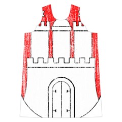 Coat Of Arms Of Hamburg Shoulder Cutout Velvet One Piece from ArtsNow.com Front