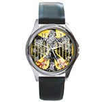 Coat Of Arms Of Germany Washed Round Metal Watch