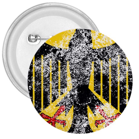 Coat Of Arms Of Germany Washed 3  Button from ArtsNow.com Front