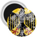 Coat Of Arms Of Germany Washed 3  Magnet