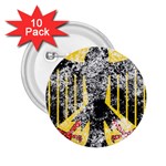 Coat Of Arms Of Germany Washed 2.25  Button (10 pack)