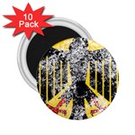 Coat Of Arms Of Germany Washed 2.25  Magnet (10 pack)