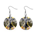 Coat Of Arms Of Germany Washed 1  Button Earrings
