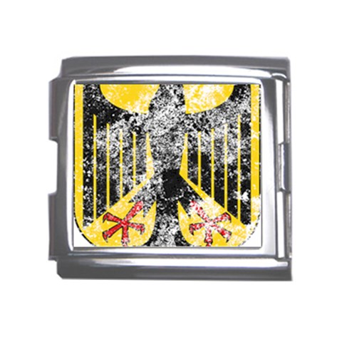 Coat Of Arms Of Germany Washed Mega Link Italian Charm (18mm) from ArtsNow.com Front