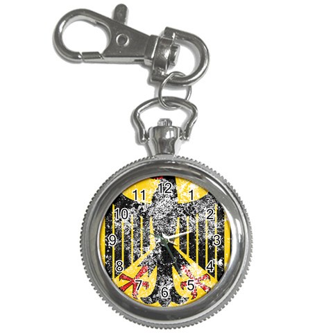 Coat Of Arms Of Germany Washed Key Chain Watch from ArtsNow.com Front