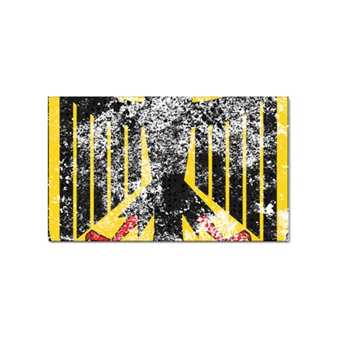 Coat Of Arms Of Germany Washed Sticker (Rectangular) from ArtsNow.com Front