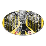 Coat Of Arms Of Germany Washed Magnet (Oval)