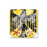 Coat Of Arms Of Germany Washed Magnet (Square)