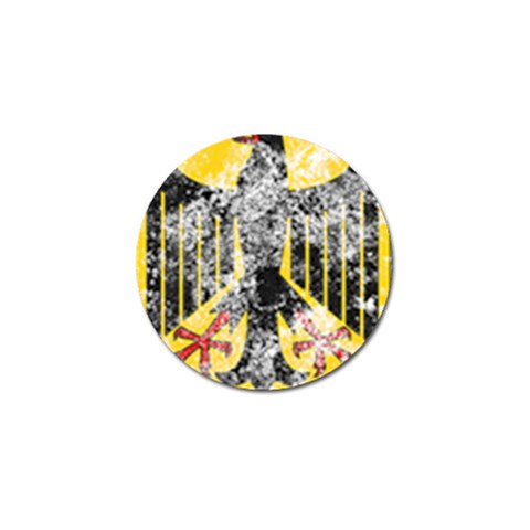 Coat Of Arms Of Germany Washed Golf Ball Marker from ArtsNow.com Front