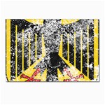 Coat Of Arms Of Germany Washed Postcard 4  x 6 