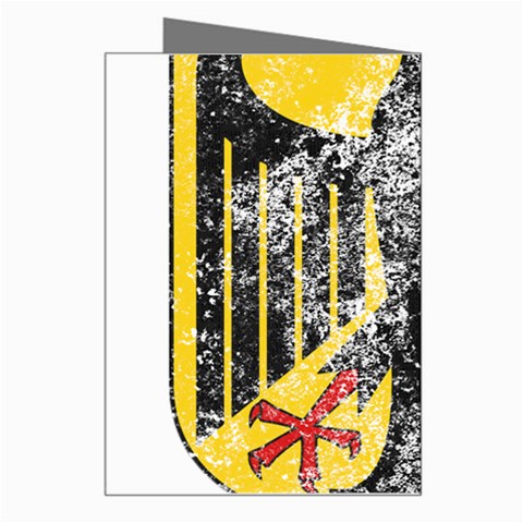 Coat Of Arms Of Germany Washed Greeting Card from ArtsNow.com Right