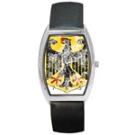 Coat Of Arms Of Germany Washed Barrel Style Metal Watch