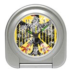 Coat Of Arms Of Germany Washed Travel Alarm Clock