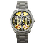 Coat Of Arms Of Germany Washed Sport Metal Watch