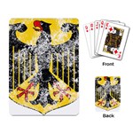 Coat Of Arms Of Germany Washed Playing Cards Single Design (Rectangle)