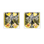 Coat Of Arms Of Germany Washed Cufflinks (Square)