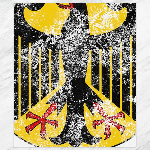 Coat Of Arms Of Germany Washed Canvas 8  x 10  from ArtsNow.com 8.15 x9.66  Canvas - 1