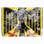 Coat Of Arms Of Germany Washed Large Glasses Cloth