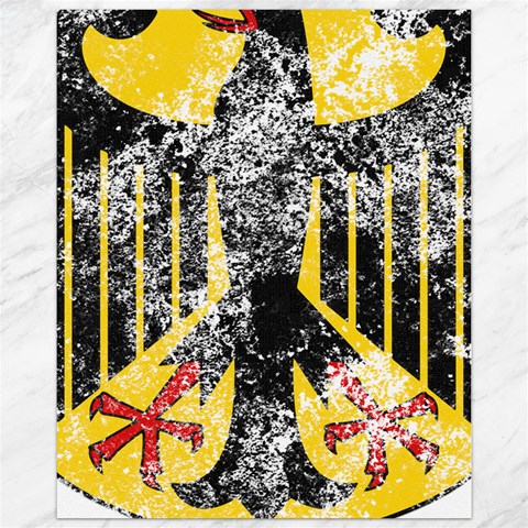 Coat Of Arms Of Germany Washed Canvas 11  x 14  from ArtsNow.com 10.95 x13.48  Canvas - 1