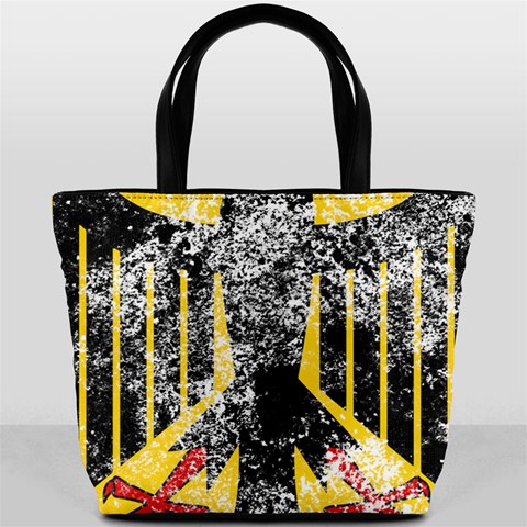 Coat Of Arms Of Germany Washed Bucket Bag from ArtsNow.com Front