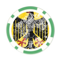 Coat Of Arms Of Germany Washed Poker Chip Card Guard (10 pack) from ArtsNow.com Front