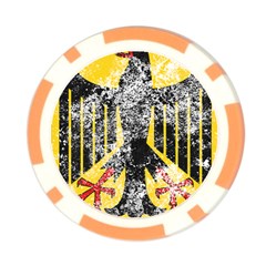 Coat Of Arms Of Germany Washed Poker Chip Card Guard (10 pack) from ArtsNow.com Front