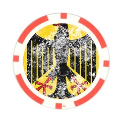 Coat Of Arms Of Germany Washed Poker Chip Card Guard (10 pack) from ArtsNow.com Back