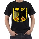 Coat Of Arms Of Germany Washed Men s T-Shirt (Black)