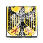 Coat Of Arms Of Germany Washed Memory Card Reader (Square 5 Slot)