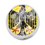 Coat Of Arms Of Germany Washed 4-Port USB Hub (One Side)
