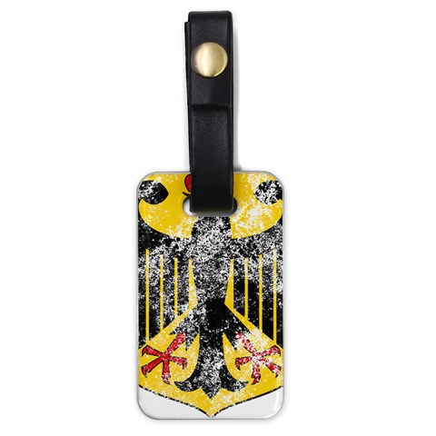 Coat Of Arms Of Germany Washed Luggage Tag (one side) from ArtsNow.com Front