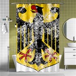 Coat Of Arms Of Germany Washed Shower Curtain 48  x 72  (Small)