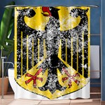 Coat Of Arms Of Germany Washed Shower Curtain 60  x 72  (Medium)