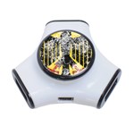 Coat Of Arms Of Germany Washed 3-Port USB Hub