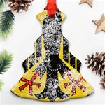 Coat Of Arms Of Germany Washed Christmas Tree Ornament (Two Sides)