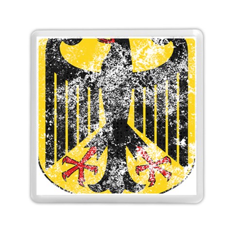 Coat Of Arms Of Germany Washed Memory Card Reader (Square) from ArtsNow.com Front