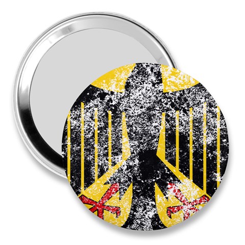 Coat Of Arms Of Germany Washed 3  Handbag Mirror from ArtsNow.com Front