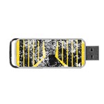 Coat Of Arms Of Germany Washed Portable USB Flash (One Side)
