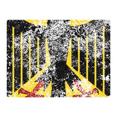 Coat Of Arms Of Germany Washed Double Sided Flano Blanket (Mini) from ArtsNow.com 35 x27  Blanket Back