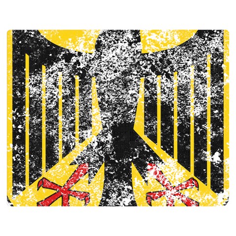 Coat Of Arms Of Germany Washed Double Sided Flano Blanket (Medium) from ArtsNow.com 60 x50  Blanket Front