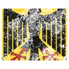 Coat Of Arms Of Germany Washed Double Sided Flano Blanket (Medium) from ArtsNow.com 60 x50  Blanket Back