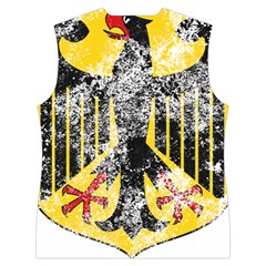 Coat Of Arms Of Germany Washed Women s Button Up Vest from ArtsNow.com Back