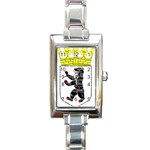 Coat Of Arms Of Berlin Rectangle Italian Charm Watch