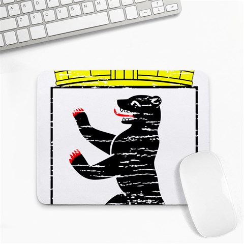 Coat Of Arms Of Berlin Small Mousepad from ArtsNow.com Front