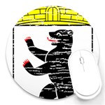 Coat Of Arms Of Berlin Round Mousepad