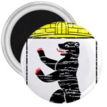 Coat Of Arms Of Berlin 3  Magnet