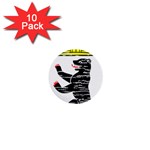 Coat Of Arms Of Berlin 1  Mini Button (10 pack) 