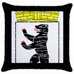 Coat Of Arms Of Berlin Throw Pillow Case (Black)